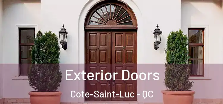  Exterior Doors Cote-Saint-Luc - QC