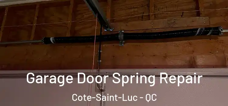  Garage Door Spring Repair Cote-Saint-Luc - QC